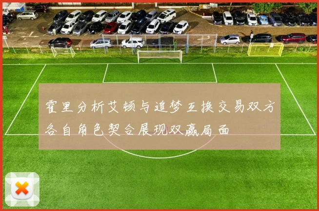霍里分析艾顿与追梦互换交易双方各自角色契合展现双赢局面